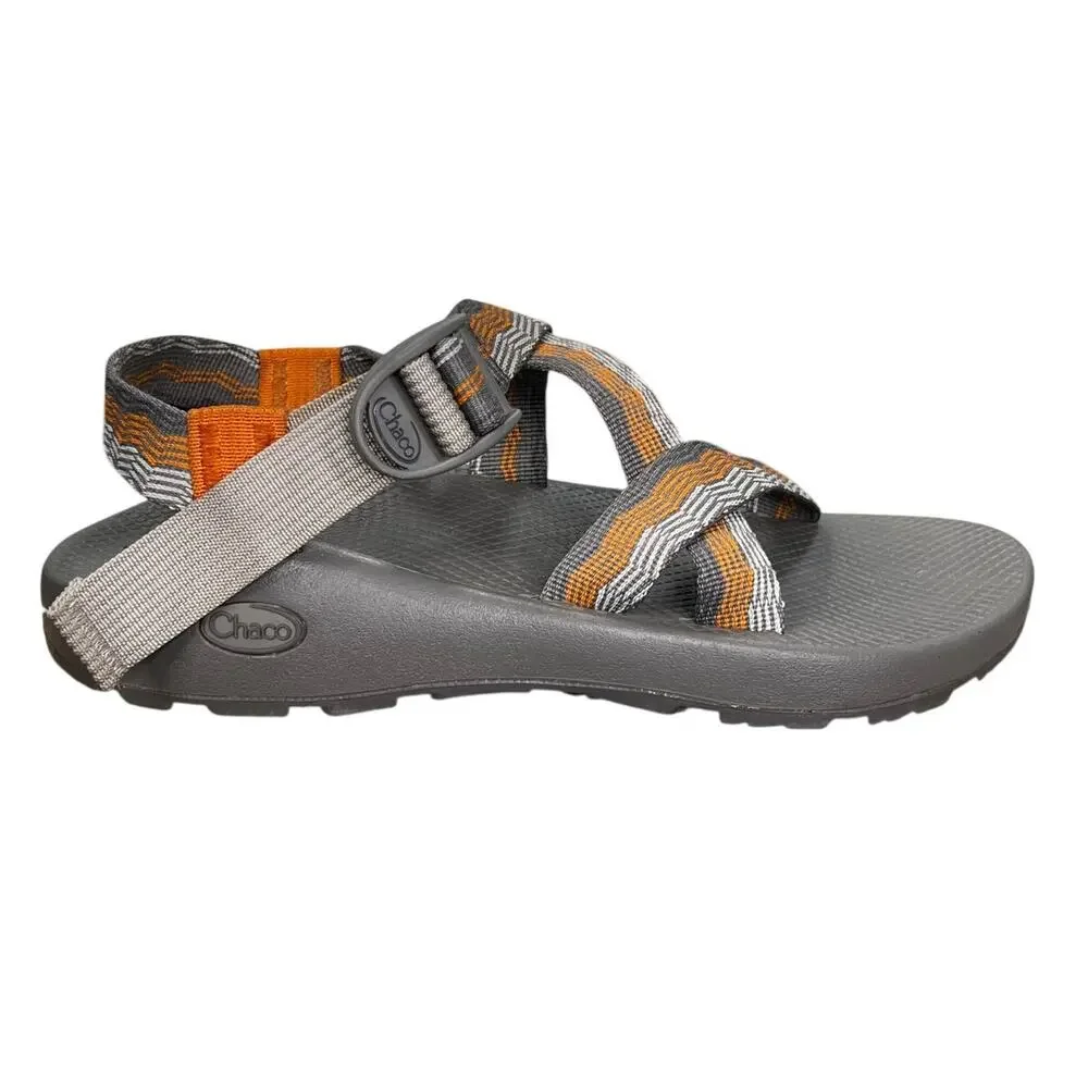 Chocos Men’s Z/1 Classic Grey Strappy Hiking Trail Sandals Size US 9